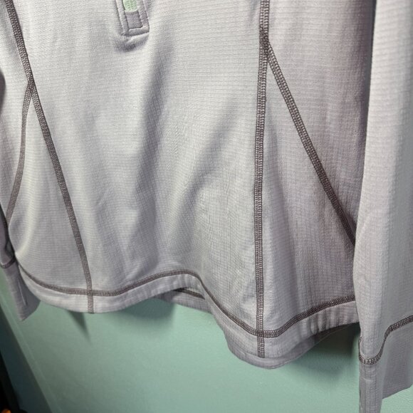 Eddie Bauer Purple 1/4 Zip Athletic Pullover Womens Medium Running Walking Gym - Picture 4 of 11